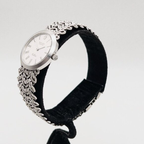 Ladies Rolex Cellini Stamped 18k Gold 24mm Watch main image 7